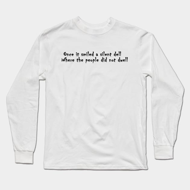 The Valley of Unrest Long Sleeve T-Shirt by stefy